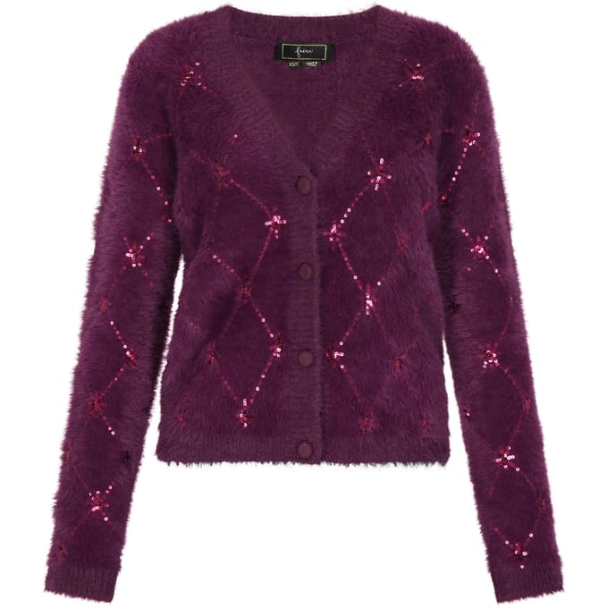 Faina Vest Dames pruim
