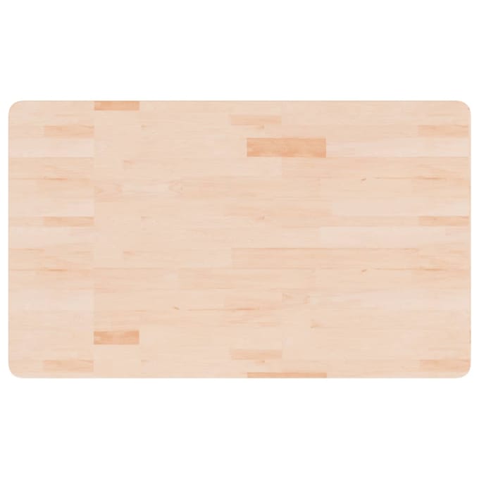 vidaXL - Wastafelblad - 100x60x1,5 - cm - onbehandeld - massief