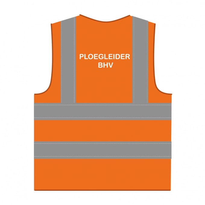 Ploegleider BHV hesje RWS oranje