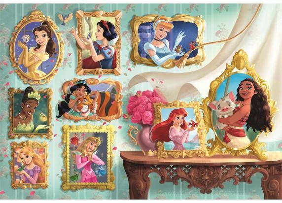 Clementoni - Puzzel - 1000 Stukjes - Disney Princess - Compact Box