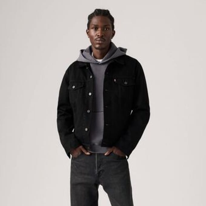 Blazer Levis 72334-0797 THE TRUCKER JACKET-BERK NIGHT T