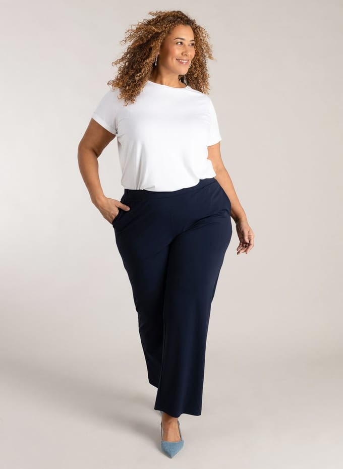 COLLETTA Neeltje Bottoms - Dark Blue - maat X-0(44)
