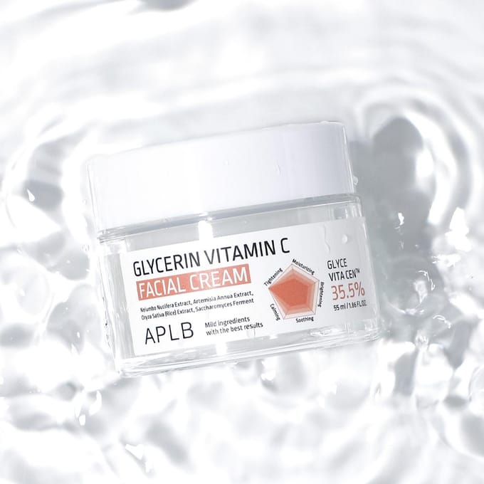 APLB Glycerine Vitamine C Gezichtscrème 55ml #55ml 1PCS white