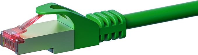 Danicom CAT6 S/FTP (PIMF) patchkabel - 5 meter groen - netwerkkabel - internetkabel - UTP kabel - RJ45 - 1000 mbit/s