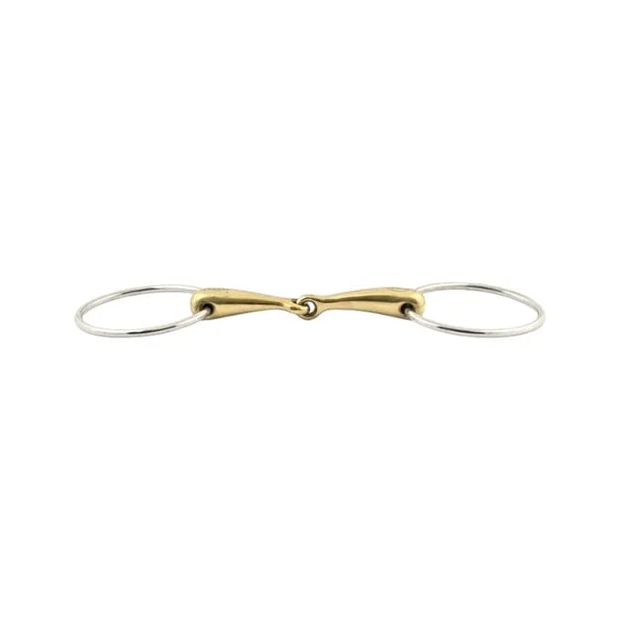 2-rings bit voor grote paarden Jump'In 90 mm
