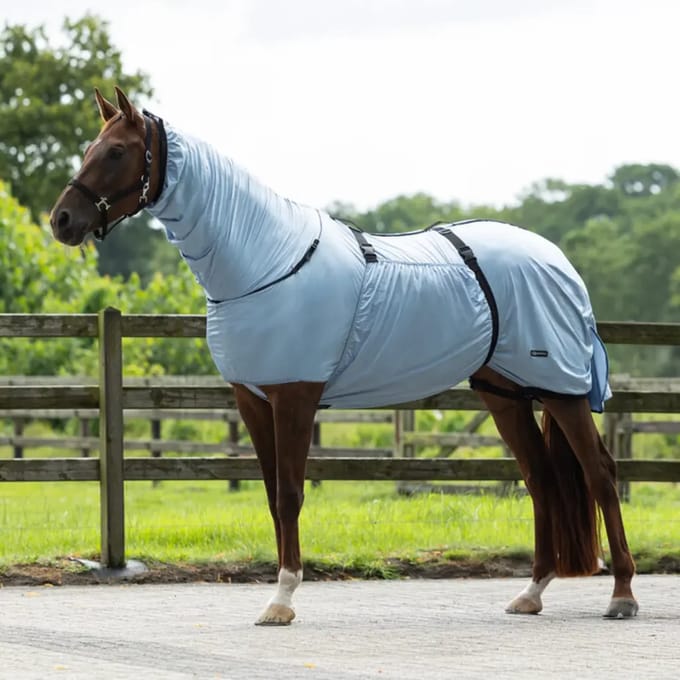 Q-essentials Eczeemdeken Steel Blue 100/135