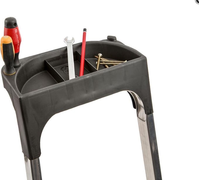 ALU Trapladder 4 treden