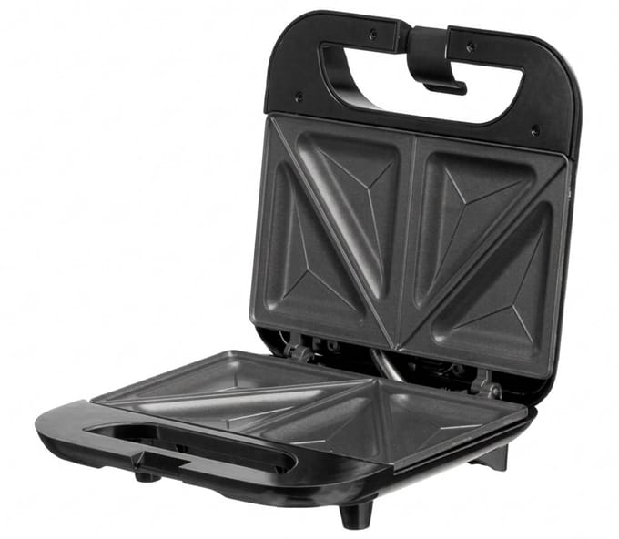 Argon Tosti-ijzer Zwart - Voor 2 Tosti's - 750 W