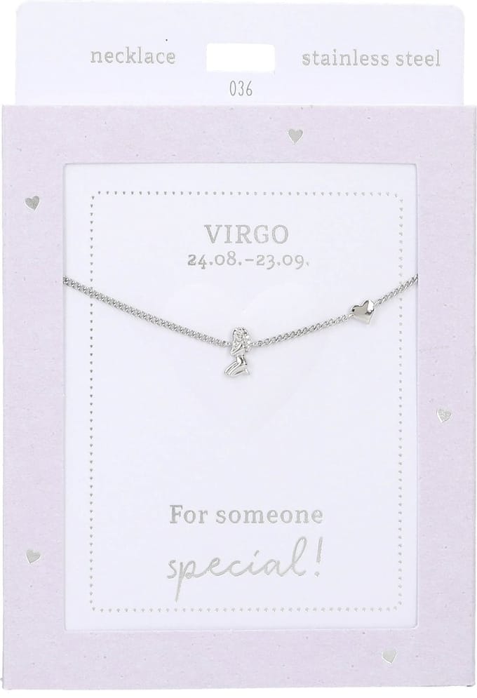 Depesche - Ketting "Heart of Gold" - mot. 036 - Virgo