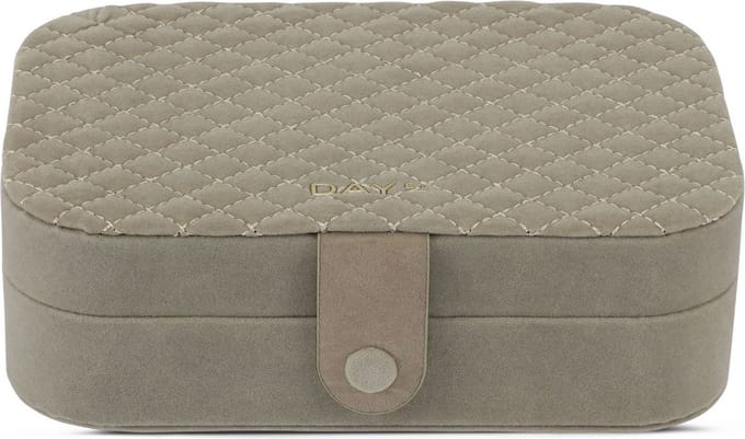 DAY ET Sieradendoos Day Q Jewelry Box Cobbelstone Kaki