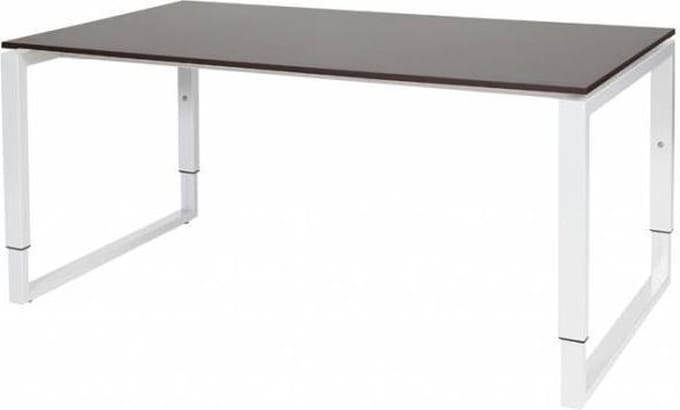 Verstelbaar Bureau - Domino Plus 160x90 logan - wit frame
