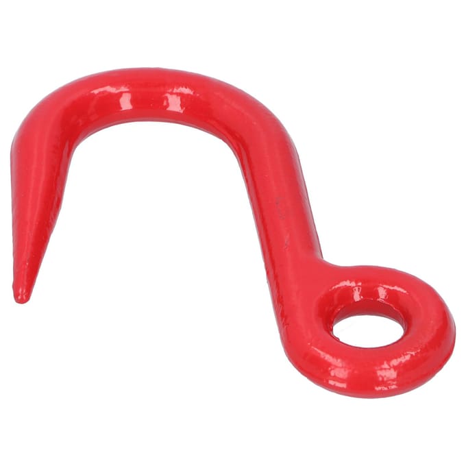 Crochet de sécurité Grab Acier allié Œil Grue Conteneur Fournitures de quincaillerie industrielle Levage 1T red