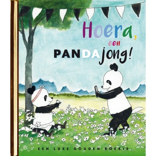 Hoera, Een Pandajong! - Gouden Boekjes - Jet Bakels