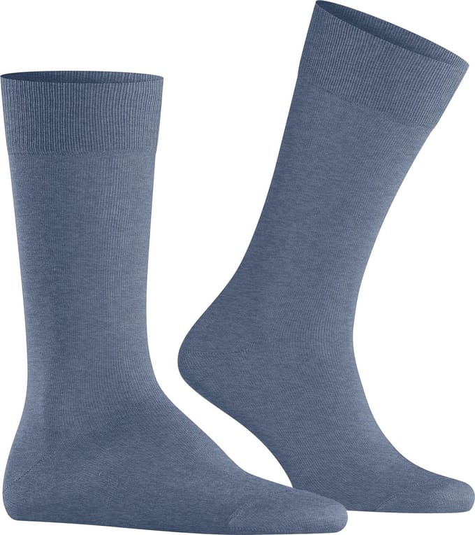 Burlington Lord herensokken - blauw (light jeans)