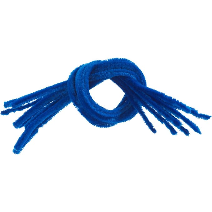 VBS Chenilledraad, 10 stuks - Blauw