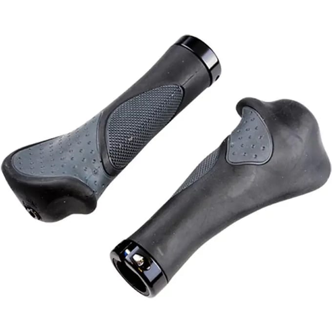 Paar ergonomische handgrepen Optimiz Lock On Gel