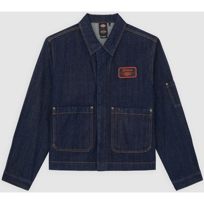 Dickies Spijkerjas - DICKIES X HARLEY DAVIDSON DENIM JACKET - M - voor Mannen - blauw