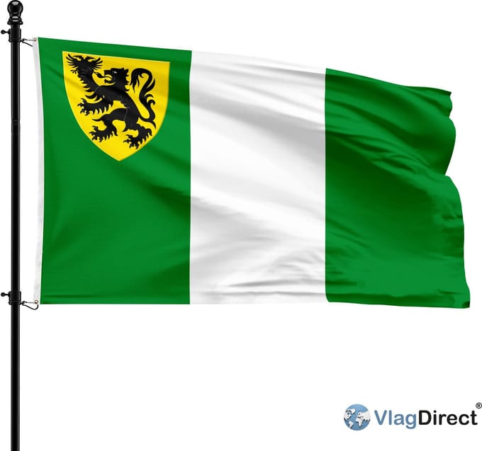 Zelzaatse vlag - Gemeente Zelzate vlag - 90 x 150 cm.