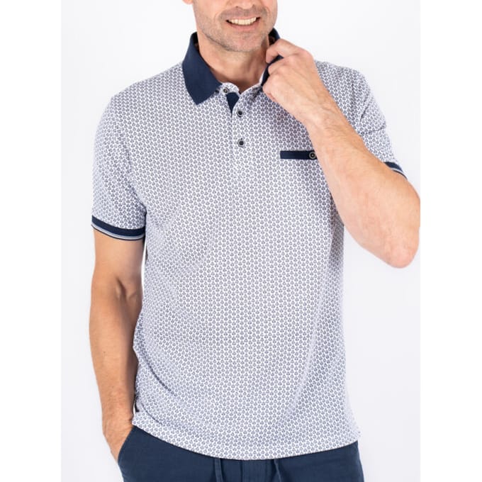Pre End - Polo Korte mouw - Heren - L - Wit - Katoen - 27-100475