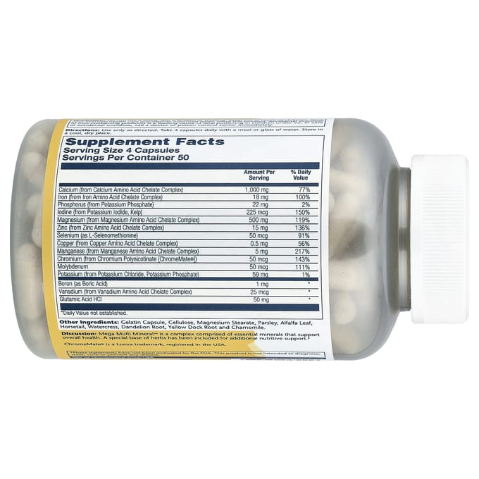 Mega Multi Mineral™, 200 capsules