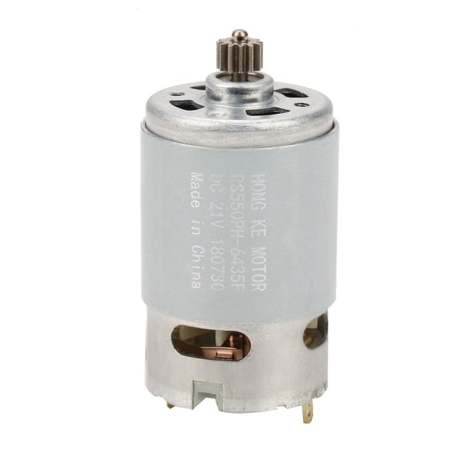 Industriële Twee Snelheden 12 Tanden Tandwiel DC Motor voor Elektrische Boormachine Gereedschapsaccessoires 21V