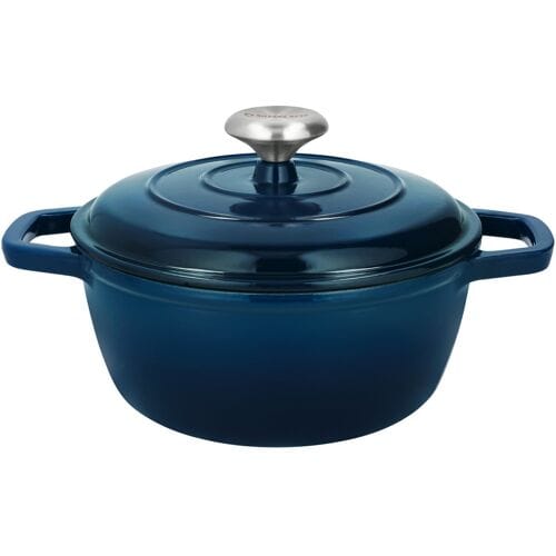 SILVERCREST Premium Gietijzeren Pan (Blauw)