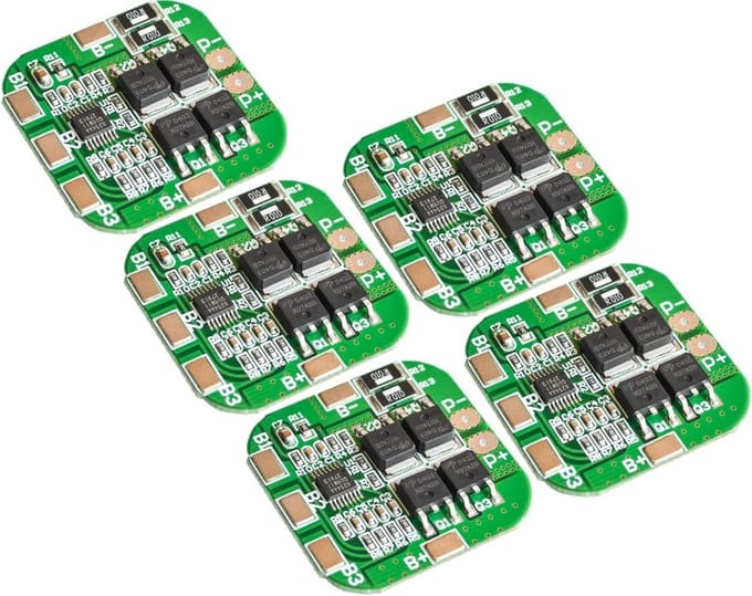 5-delige 4S 20A Li-ion Batterij Beschermingsmodule voor 14.8V/16.8V Accu's