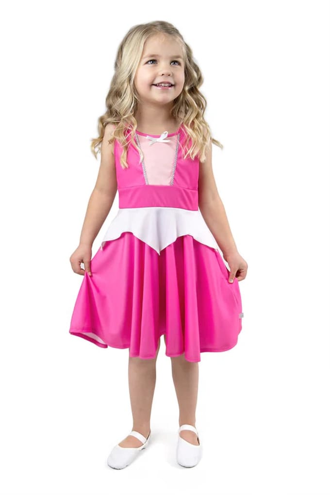 Little Adventures - Sleeping Beauty twirl jurk – Maat M (98-104)