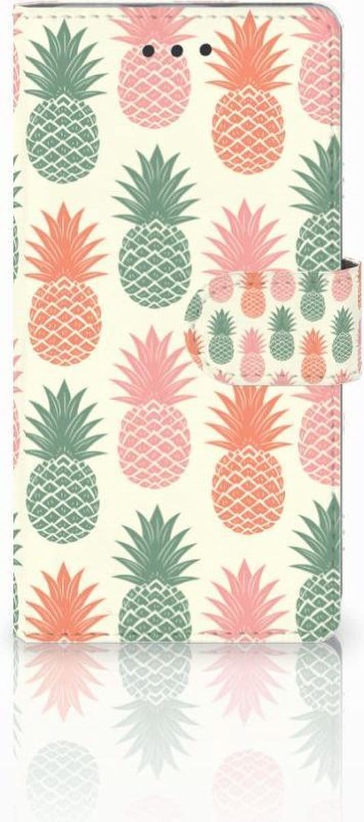 Huawei Ascend P8 Lite Book Cover Ananas