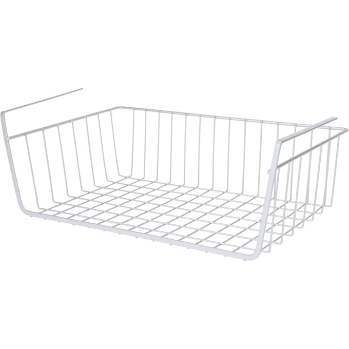 Storage Solutions Hangmand voor kast - metaal - 40 x 26 x 14 cm - grijs - kastmandje