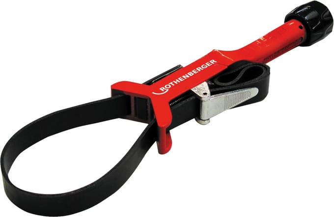 ROTHENBERGER EASYGRIP Gurtpijptang, 3/4"-6" - 55075