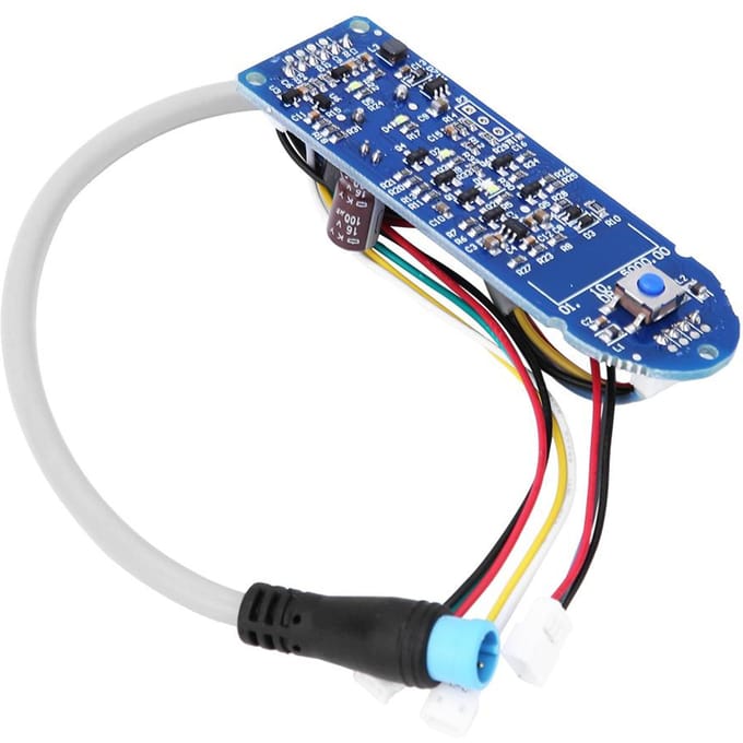 Carte Bluetooth et Cache d'Écran Accessoire de Remplacement pour Trottinette Électrique XIAOMI M365 blue