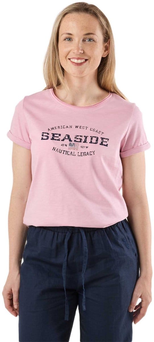 Seaside Nautical Tee – Dames T-shirt – Maat 44