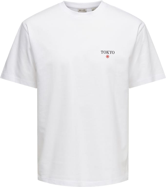 ONLY&SONS - ONSFRED BLUEPRINT LIFE RLX SS TEE - Heren - T-shirts