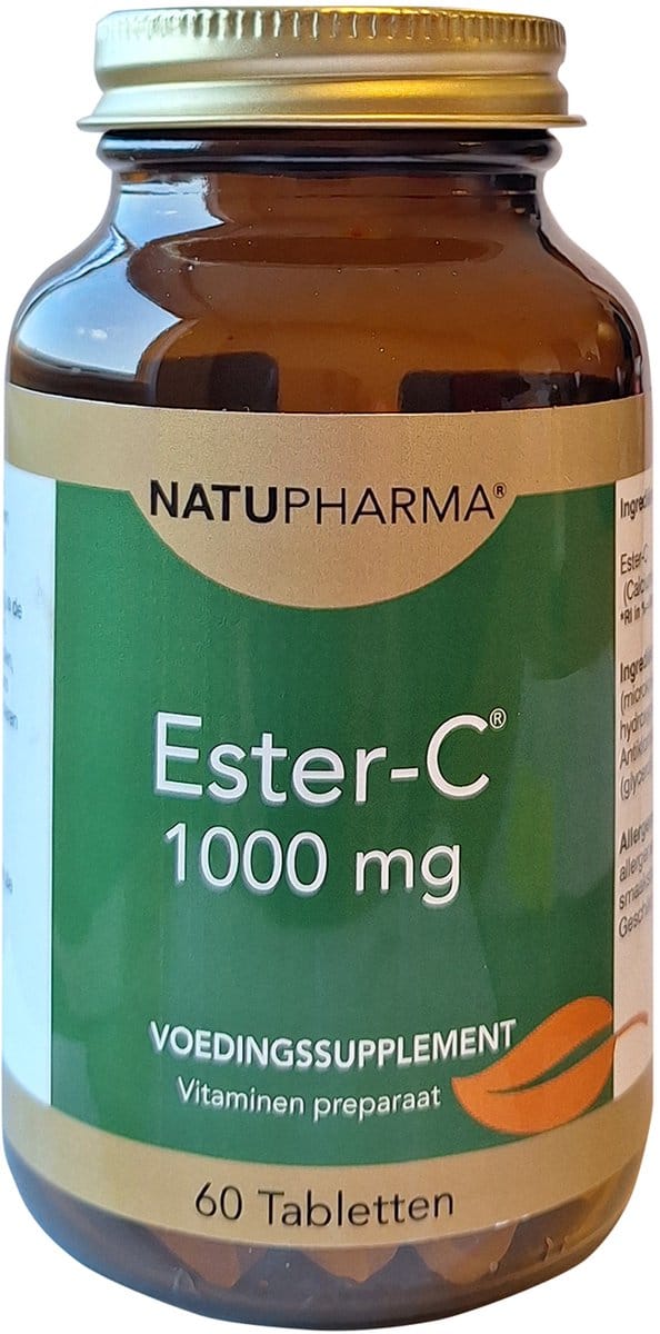Natupharma Ester C 1000mg - vegetarische tablet 60st