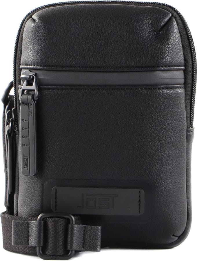 JOST Schoudertas Riga Pouch Black Zwart