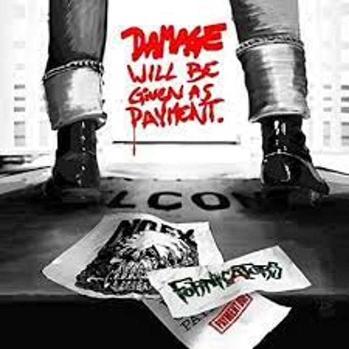 The Fornicators & NOFX - Damage Will Be Given As Payment (CD)