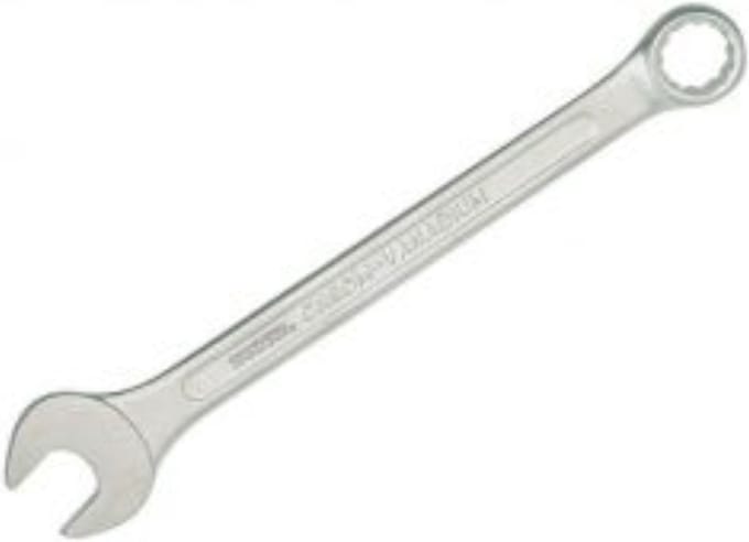 Ringsteeksleutel 15 mm – Chroom Vanadium – Satin Finish – TOOLTECH