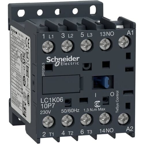 Schneider Electric LC1K0610P7 Contactor 1x NO 1 stuk(s)