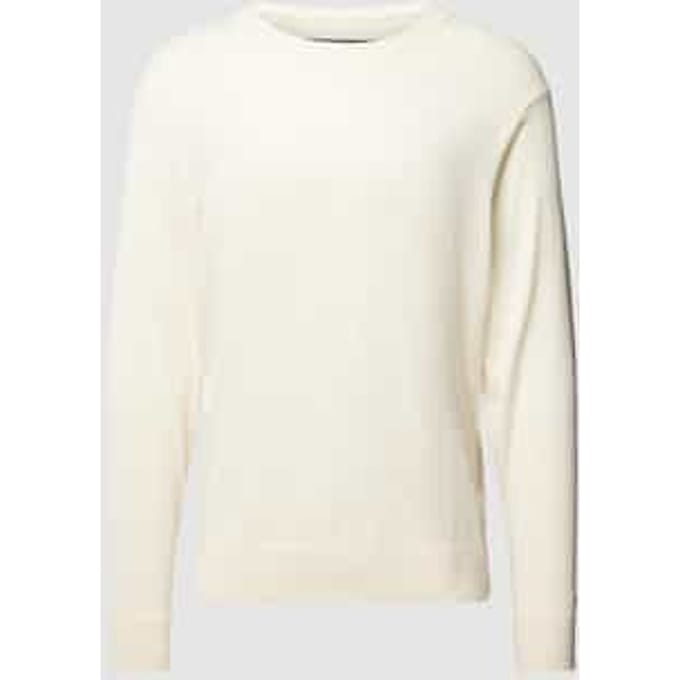 Gebreide pullover met ronde hals