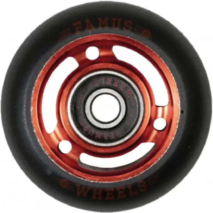 Set van 4 rollerwielen Famus Wheels 92A