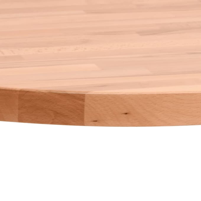 vidaXL - Tafelblad - rond - Ø40x1,5 - cm - massief - beukenhout