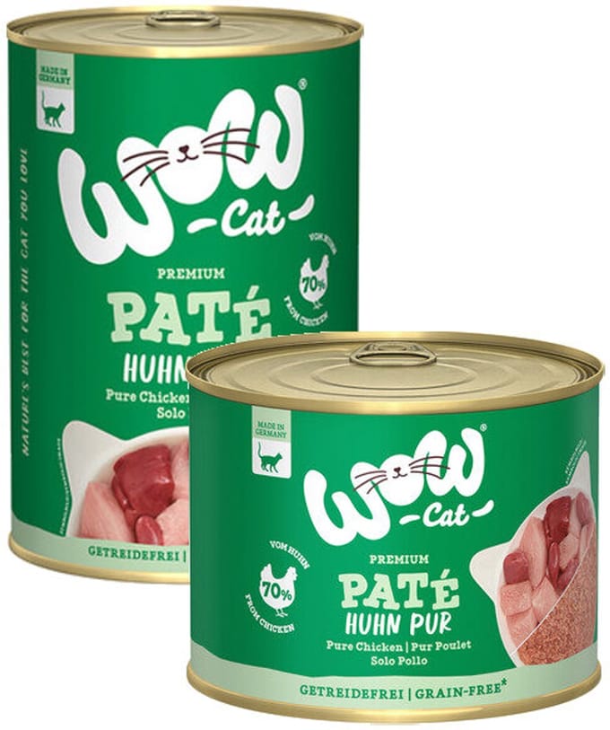 WOW Cat Wet Adult - Puur Kip - 400 g
