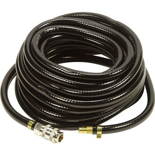 Stanley Luchtslang 20 Meter - Compressor Slang - Max. 10Bar - Europese Snelkoppeling - PVC - Zwart