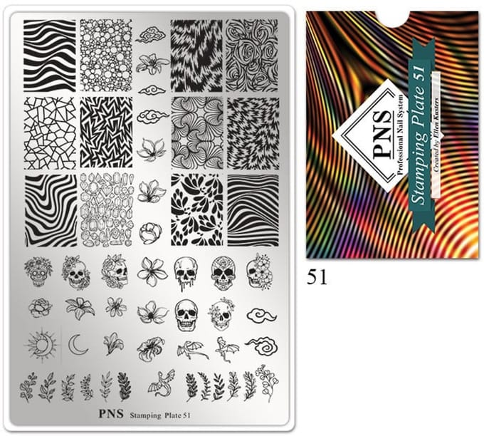 PNS Stamping Plate 51 by Ellen Kusters