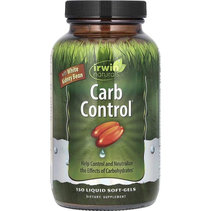 Irwin Naturals, Carb Control, 150 vloeibare softgels
