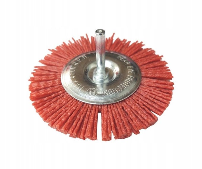 Nylon Schijfborstel voor Boormachine 100mm - Metaal & Hout