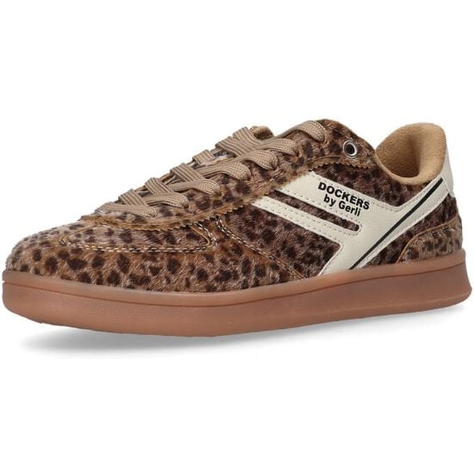 Dockers by Gerli Sneakers - EU37 tot EU41 - voor Vrouwen - bruin-zwart