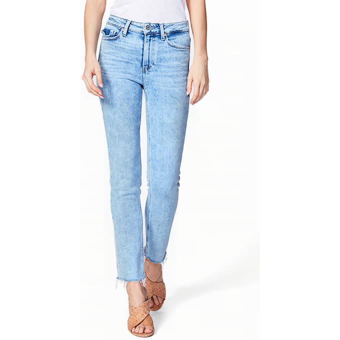 PAIGE Hoxton Slim Raw Hem Mariska Taglia: W24 | Jeans Slim Fit Outlet | Donna