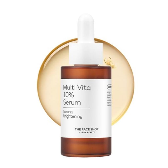 THE FACE SHOP Ultimate Multi Vita 10% Serum (30 ml) white